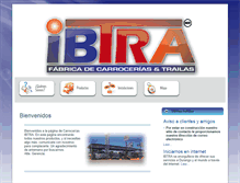 Tablet Screenshot of ibtra.com.mx